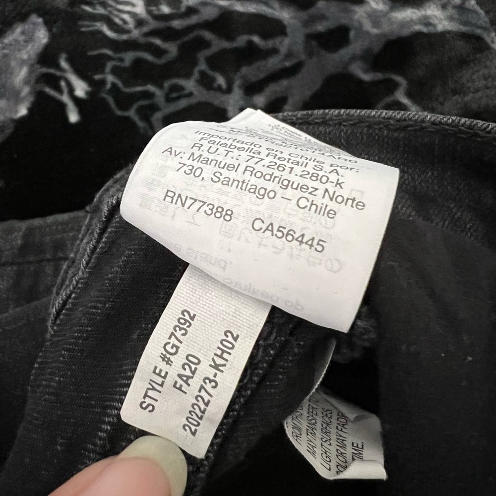 Madewell Black Roadtripper Skinny Women’s Jeans Sz 30x27 - Picture 8 of 8
